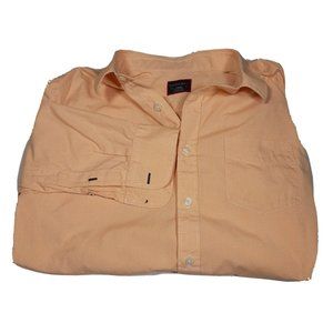 Untuckit Button Front Shirt Long Sleeve Gingham L